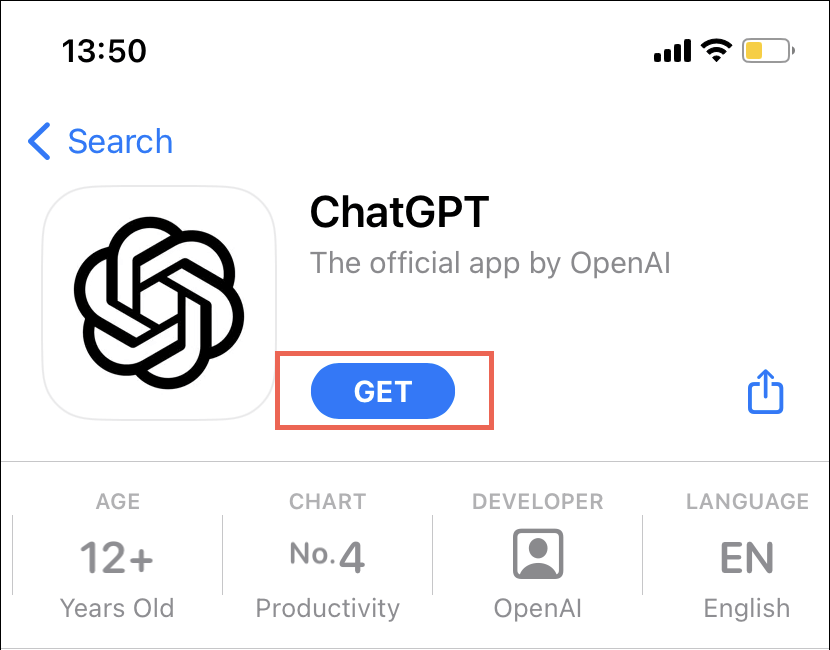 如何在 Iphone 和 Android 上取得 Chatgpt