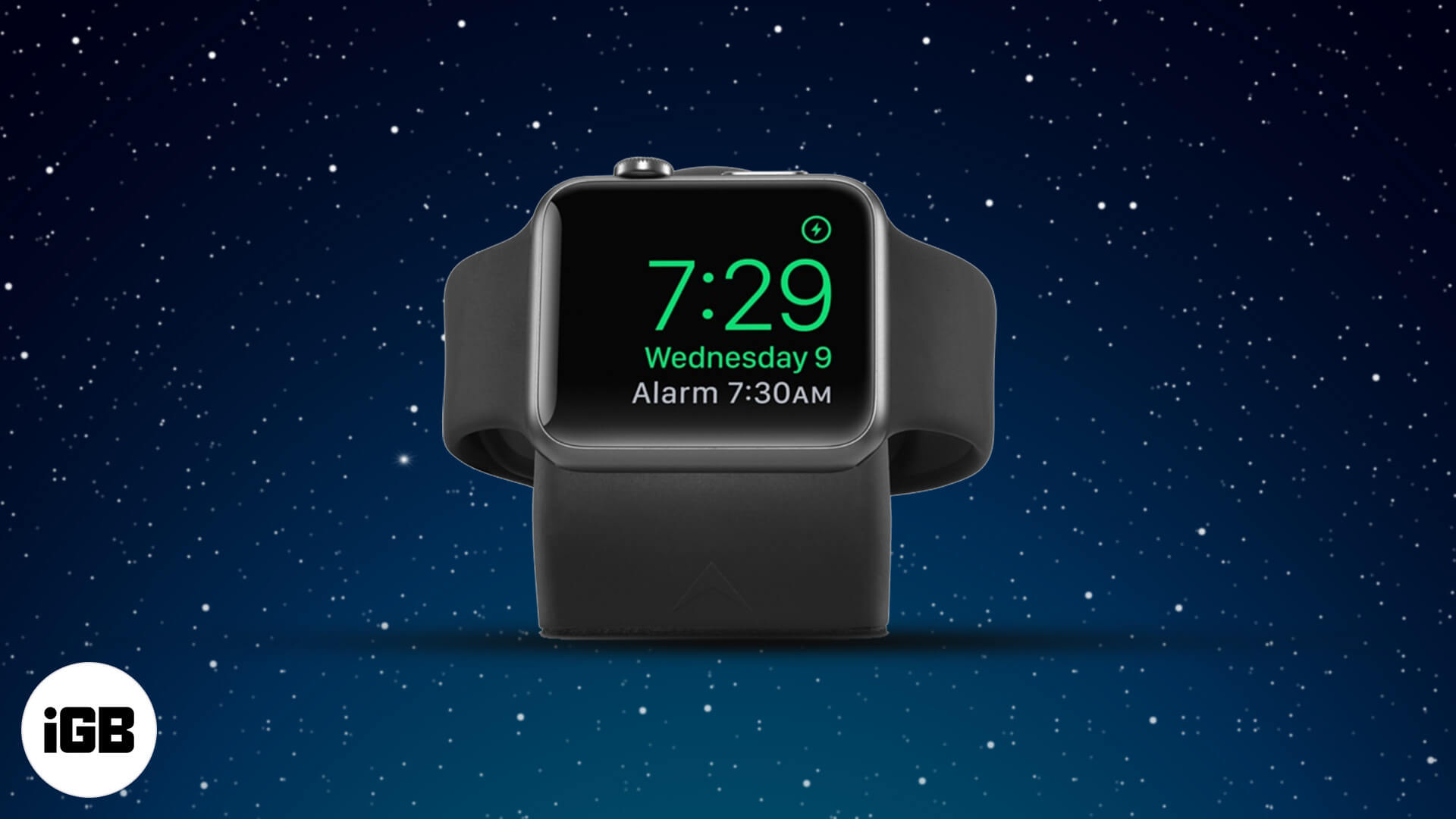 如何在Apple Watch上使用床頭櫃模式
