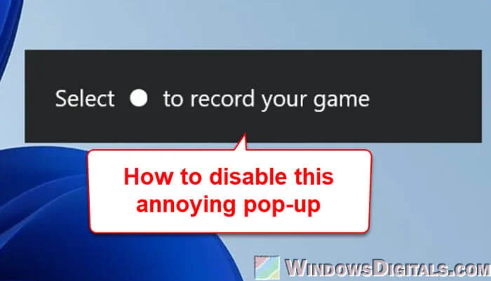 「選擇 ？ Windows 11 中彈出“錄製你的遊戲”