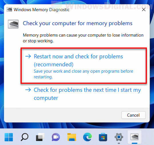 Windows 11 或 Windows 10 上的 Memory_Management ntoskrnl.exe BSOD